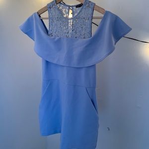 Express Blue Romper